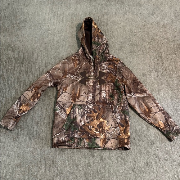 Men’s Under Armour Realtree Camo Fleece Hoodie - Picture 1 of 3